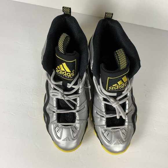 Adidas Kobe Crazy 8 Shoes Metallic‎ Silver Yellow S84005 Mens Size 9 SneakerREAD main image 11